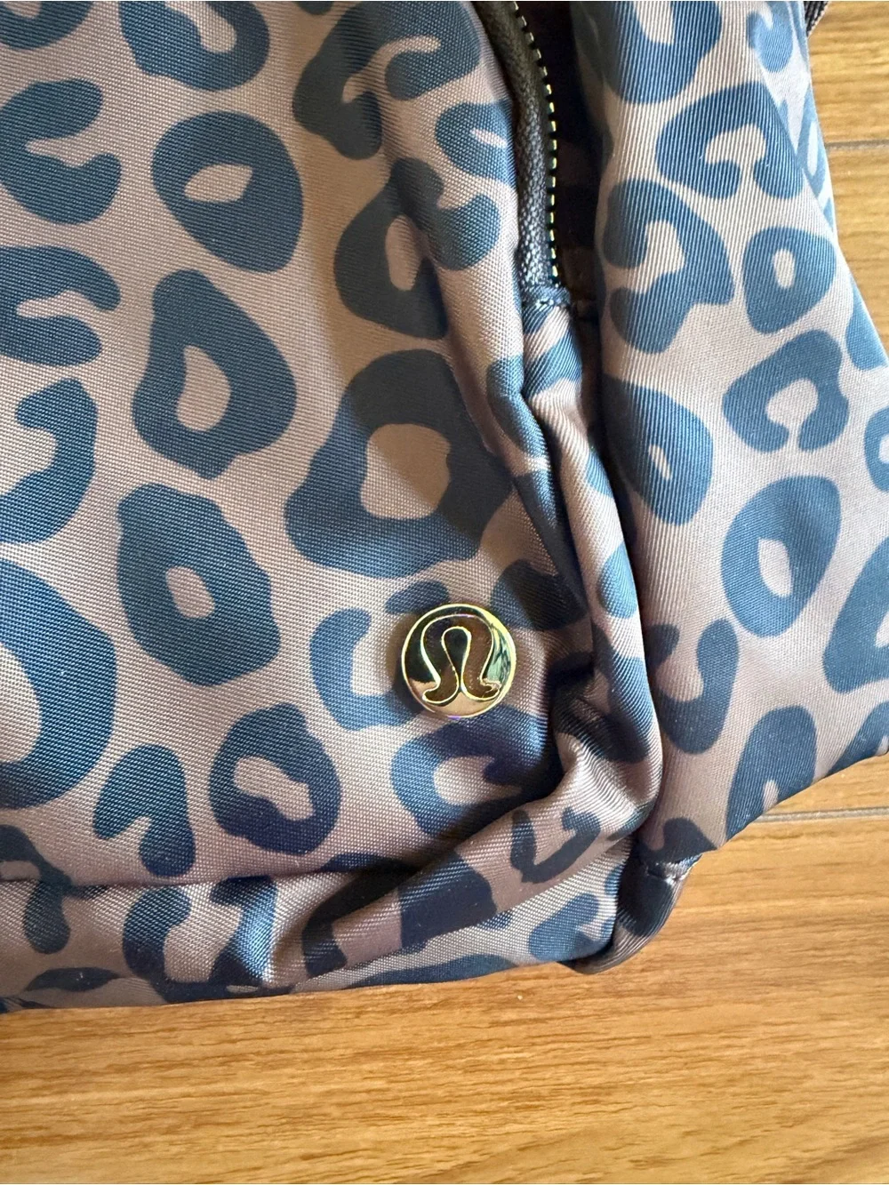 lululemon athletica women’s Brown Leopard Print Backpack